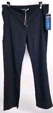 LANDAU All Day Navy Blue Scrub Pants Unisex Fit Size SMALL NWT