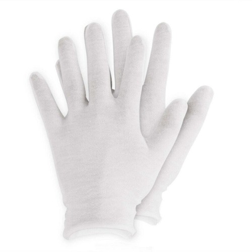 3 Pairs Cotton Gloves for Dry Hands Health Work Gloves Eczema Gloves Small - Picture 3 of 8