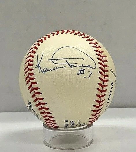 Clark/Mitchell/Williams Firmado Liga Nacional Beckett BAS Giants Foto 3 de 4