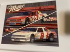 Vintage 1987 Bobby Allison/ Bobby Hillin Nascar Postcard