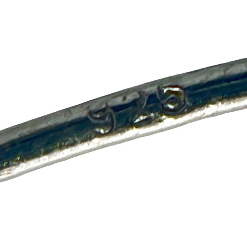 925 Sterling Silver Leaf Stud Dangle Earrings Fil… - image 2