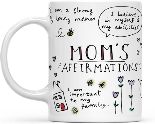 Mom Affirmation Coffee Mug - Mother'S Day, Christmas, Birthday Gift for Mom - Po - Picture 8 of 12