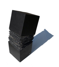 SEZNY PERON - COLONNE DE LAMES - SCULPTURE BOIS ET ARDOISE 2012