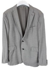 TAGLIATORE Blazer Men's (IT) 54 Wool Blend Melange Single Breasted Notch Lapel