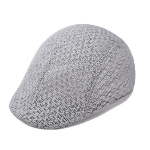 Duck Mesh Summer Gatsby Cap Mens Ivy Hat Golf Driving Sun Flat Cabbie Newsboy - Picture 5 of 10