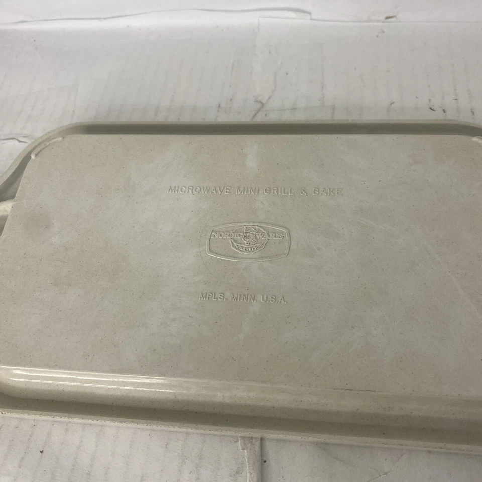 MINI GRILL MICROONDAS VINTAGE NORDIC WARE y convencional Foto 3 de 3