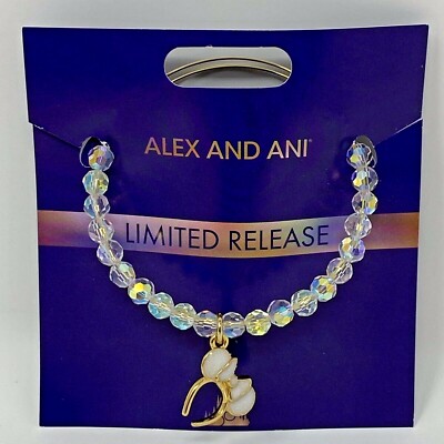 NEW Alex and Ani ~ Minnie Mouse Ears Bangle~Walt Disney World 50th Anniversary