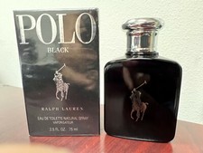 2010 POLO BLACK by RALPH LAUREN 2.5 FL oz / 75 ML EDT Spray Batch 18G601B