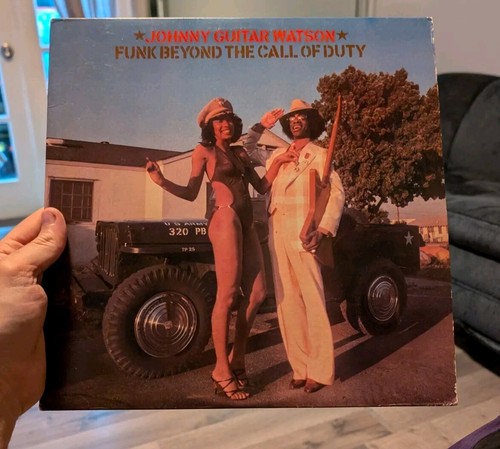 JOHNNY GUITAR WATSON - FUNK BEYOND THE CALL OF DUTY - VINYL LP RECORD (TB-547)