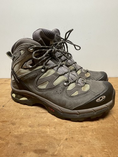 Womens 8.5 Salomon Comet 3D GTX Gray 