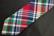 NWT Brooks Brothers Bright Linen Silk Cotton Tie USA MSRP 65