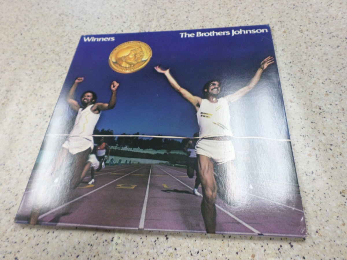 VINYL ALBUM RECORD,THE BROTHERS JOHNSON-WINNERS,A&M SP-3724,1981 VINYL ALBUM RECORD,THE BROTHERS JOHNSON-WINNERS,A&M SP-3724,1981