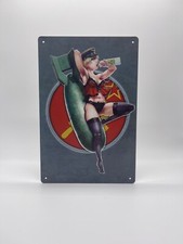 Blechschild Pin Up 20x30cm Nostalgie Retro Vi...