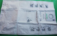 Festool 496187 Reusable CT CTL 26 Fleece dust bag extractor Bag With ZIP 