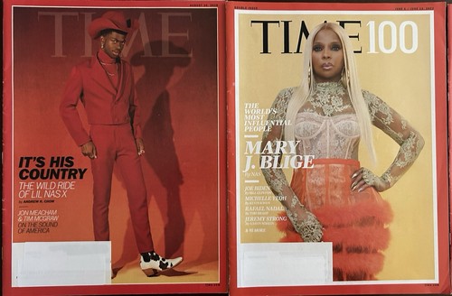 TIME Magazine Bundle - Mary J. Blige, BAD BUNNY, LIL NAS-X - Picture 2 of 3