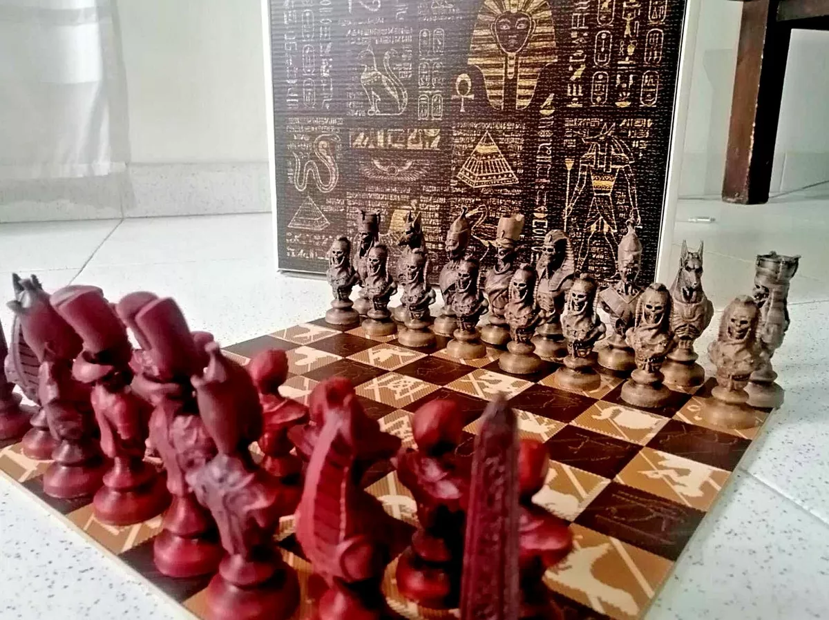 3d chess set prada