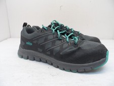 AGGRESSOR Women's Steel Toe Steel Plate Safety Work Shoes 1501 Gray/Black 9.5M