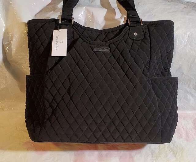 vera-bradley-large-glenna-classic-black-tote-quilted-microfiber-for