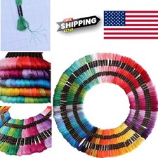 Rainbow Embroidery Floss 122 Skeins 8.75 Yards Each for Needlepoint and Sewing