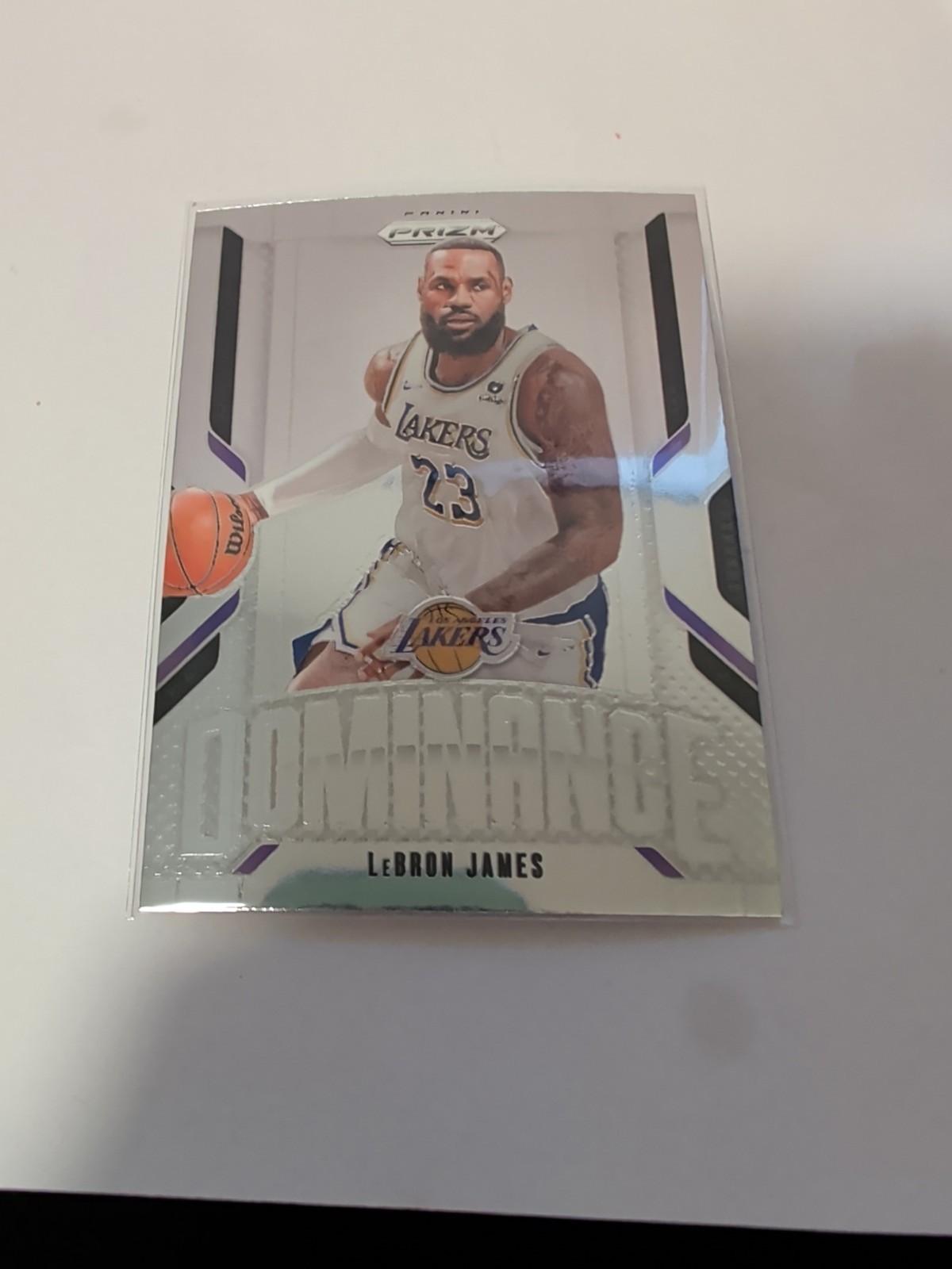 2024-25 Panini Prizm - Dominance LeBron James #14 Silver Prizm