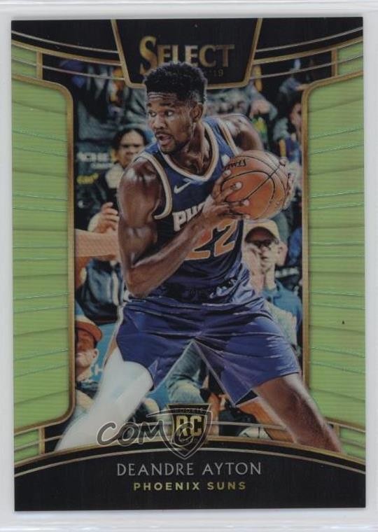 2018-19 Panini Select Concourse Neon Green Prizm 53/75 DeAndre Ayton #2 06mc