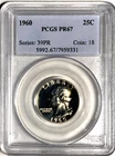 1960 Proof Washington Quarter PR67 PCGS - Beautiful!