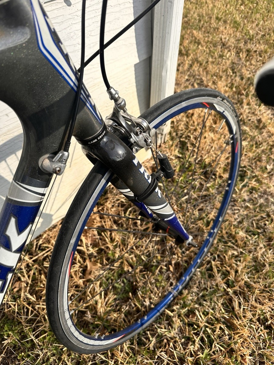 Trek OCLV Carbon 120 Road Bike Shimano Drop Bar 700C Blue Silver