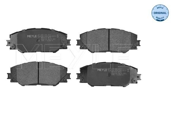 NEU - Meyle 0252433717 Bremsbelagsatz, Scheibenbremse FüR Toyota-image