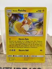 Pokemon - Alolan Raichu 57/236 - Unified Minds - Holo Rare - NM ACTUAL CARD