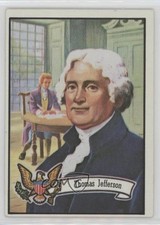 1972 Topps US Presidents Thomas Jefferson #3 07r2