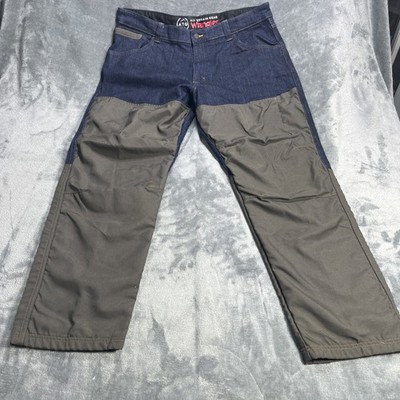 Wrangler ATG Gear Jeans Mens 40x31 Double Knee Utility Work Pants Hunting Brown
