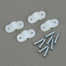 DUB238 DuBro Landing Gear Straps, Nylon 1/8