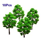 8cm/3.15 Green Model Trees Train Railroad Diorama Wargame Park Scenery Decor