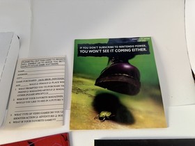 Jack Bros Nintendo Virtual Boy Game Complete MINT, RARE, with Acrylic Case! 🎃  