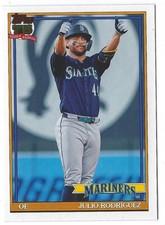 Julio Rodriguez 2026 Topps '91 Topps #T9139 NRMT+