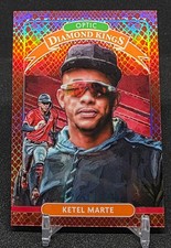 2020 Panini Donruss Optic Ketel Marte Diamond Kings Red Dragon Prizm 67/88