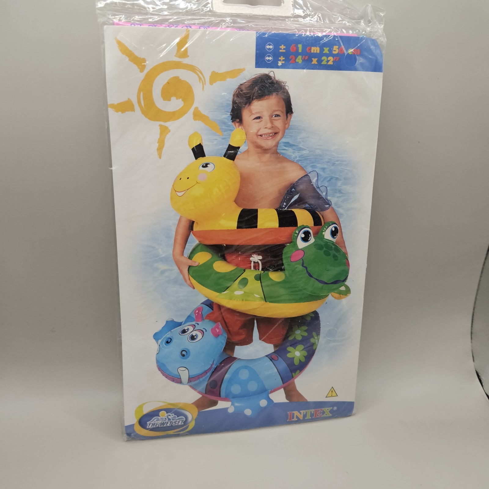 Vintage 2001 Intex Wet Set Animal Split Ring Pool Float Toy 
