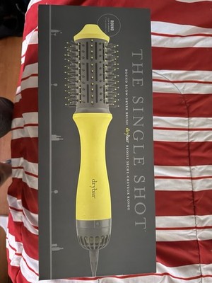 Drybar The Single Shot Round Blow Dryer Hair Brush Wide 2.25'' Barrel Blowout