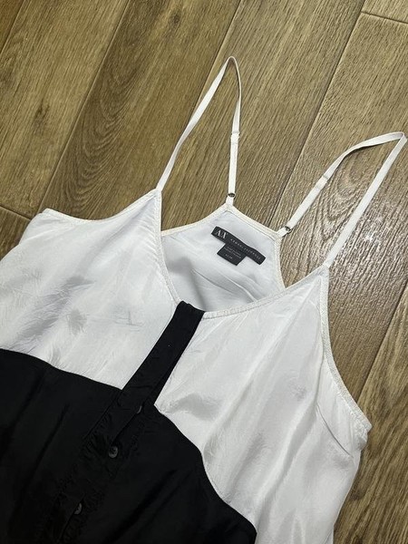 Women Armani Exchange Dress White Polyester S