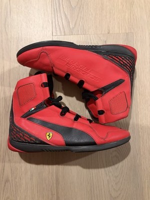 Size 10 - Puma Scuderia Ferrari Shoes Red / Black