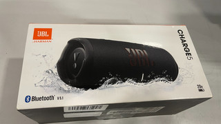 JBL Charge 5 Wi Fi Bluetooth Portable Speaker Black
