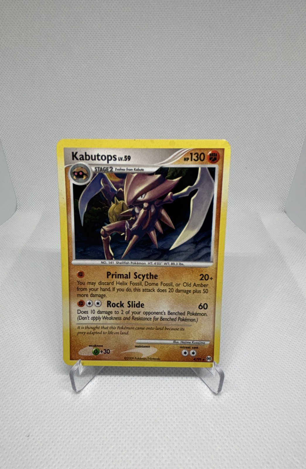 Kabutops 4/99 Arceus Holo