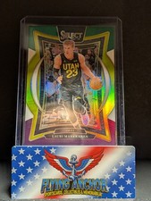 2024-25 Panini Select - Concourse Lauri Markkanen #62 Green White Purple Prizm