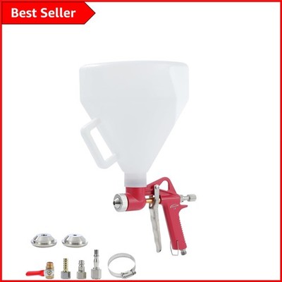 Profi 5L Air Hopper Farbspritzpistole - 3 Größen Düsen für ultimative Kontrolle