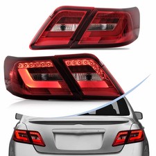 VLAND Rote LED Rückleuchten für 2006-2011 Toyota Camry Blinker Bremslicht Paar
