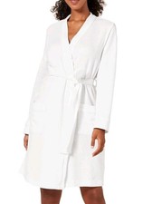 Women's Lightweight Waffle Mid-Length Robe Size S New
