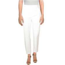 Lauren Ralph Lauren Women's Dress Pants Size 16 White Classic Timeless Luxury