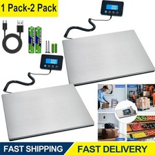 Shipping Scale Digital Postal Scale 440 lbs x 0.7 oz. AC/DC Package LCD Display