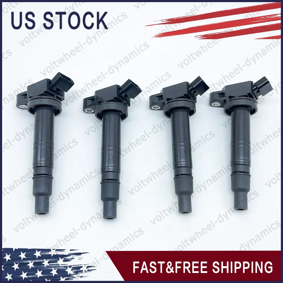 6PCS DENSO 90919-02248 UF495 Ignition Coils for 2003-2009 Toyota 4Runner 4.0L V6 - Image 2 of 4