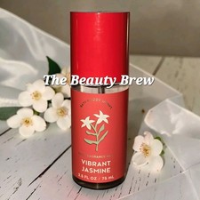 New Bath  Body Works Travel Size Vibrant Jasmine Body Mist, Body Spray 2.5 Oz